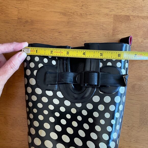 Size 6 Capelli of New York polka dot rain boot - Picture 10 of 11